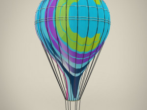 hot air balloon 3D Модель