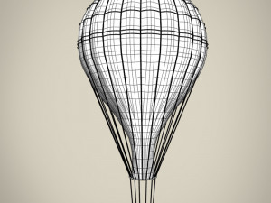 hot air balloon 3D Модель