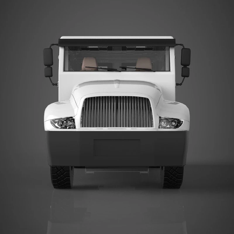 military truck 3D Model .c4d .max .obj .3ds .fbx .stl .blend
