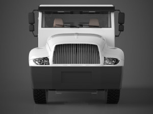 military truck 3D Model