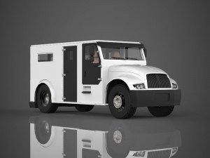 military truck 3D Model