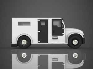 military truck 3D Model