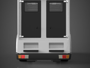 military truck 3D Model