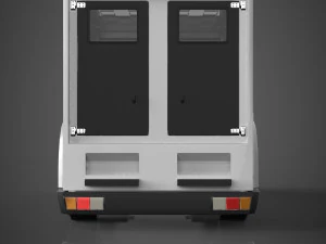military truck 3D Model