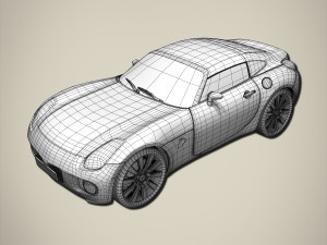 sport car 3D Model