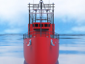 fishing boat 3D Модель