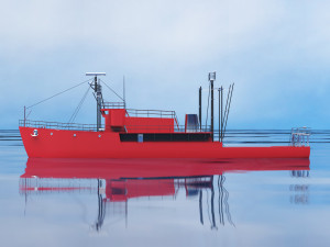 fishing boat 3D Модель