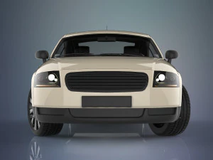 old sport car 3D Model