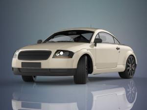 old sport car Modèle 3D