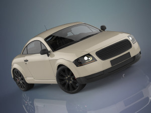 old sport car Modèle 3D