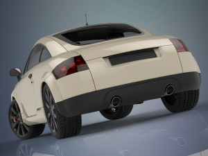 old sport car Modèle 3D