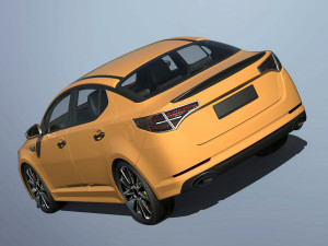 sport car Modello 3D