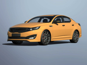 sport car Modello 3D