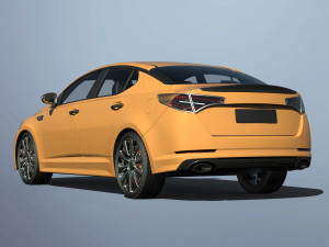 sport car Modello 3D