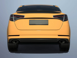 sport car Modello 3D