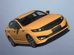 sport car Modello 3D