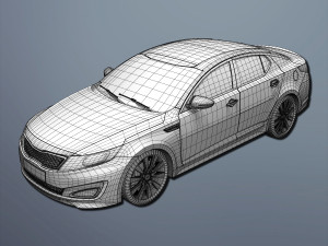 sport car Modello 3D