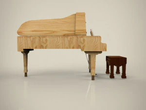 piano 3D Model