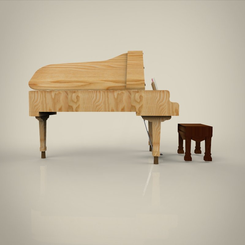 3d piano