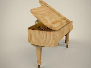 piano 3D Model