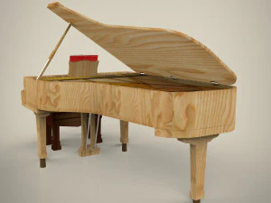 piano 3D Model