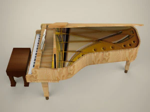 piano 3D Model