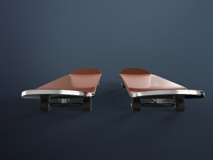 skateboard 3D 模型