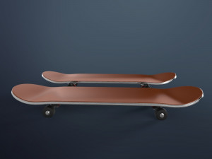 skateboard 3D Model
