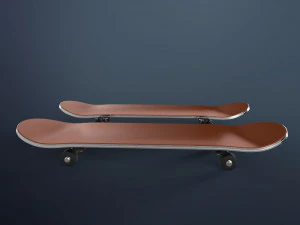 skateboard 3D Model