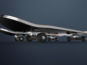 skateboard 3D Model