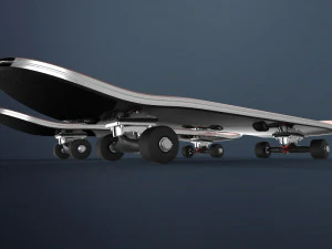skateboard 3D Model