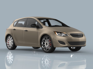 concept car 3D 模型