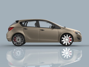 concept car 3D 模型