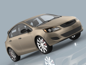 concept car 3D 模型