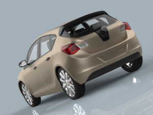 concept car 3D 模型