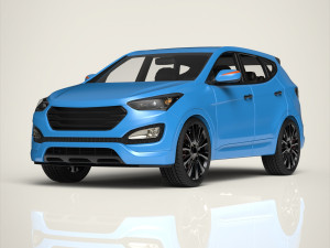 suv car 3D 模型