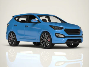 auto suv Modello 3D