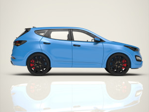 suv car 3D 模型