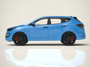 suv car 3D 模型