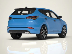 auto suv Modello 3D