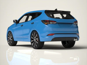 auto suv Modello 3D