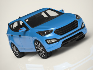 suv car 3D 模型