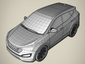suv car 3D 模型