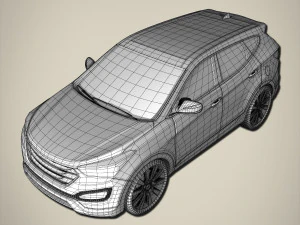 auto suv Modello 3D