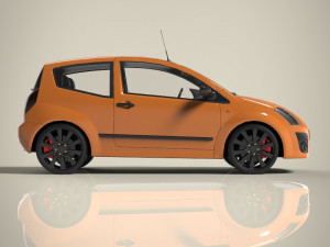 compact car 3D 模型