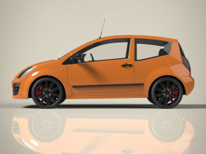 compact car 3D 模型
