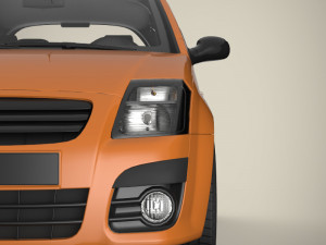 compact car 3D 模型