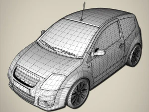 compact car 3D Model