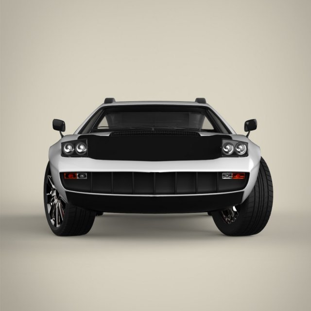 sport car 3D Модель .c4d .max .obj .3ds .fbx .stl .blend 