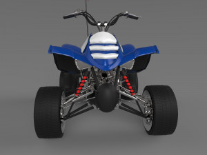 sports quad bike 3D Model